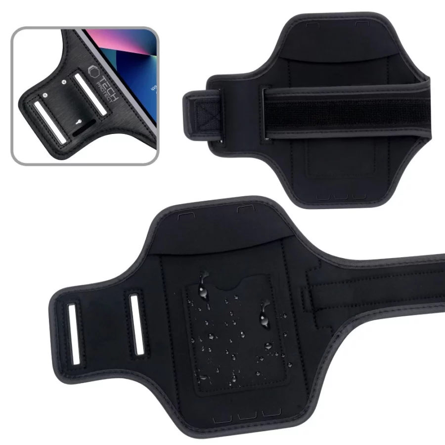 Etui na ramię Tech-Protect M4 Armbend - czarna