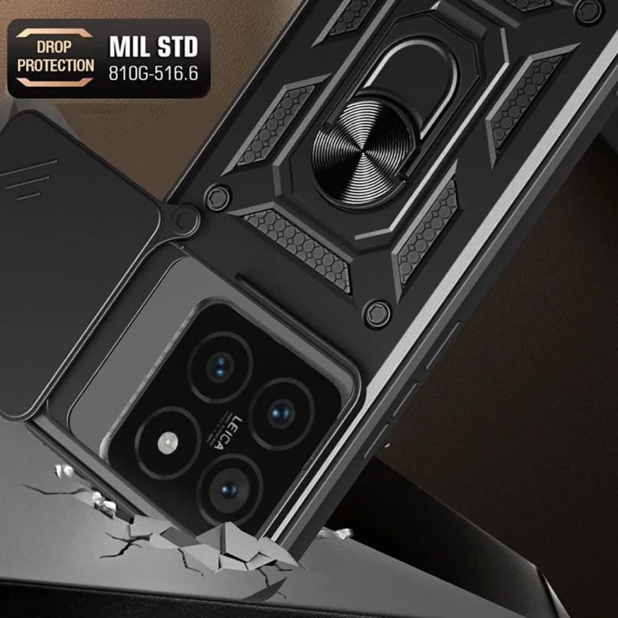 Etui Tech-Protect CamShield Pro na Xiaomi 14T - czarne