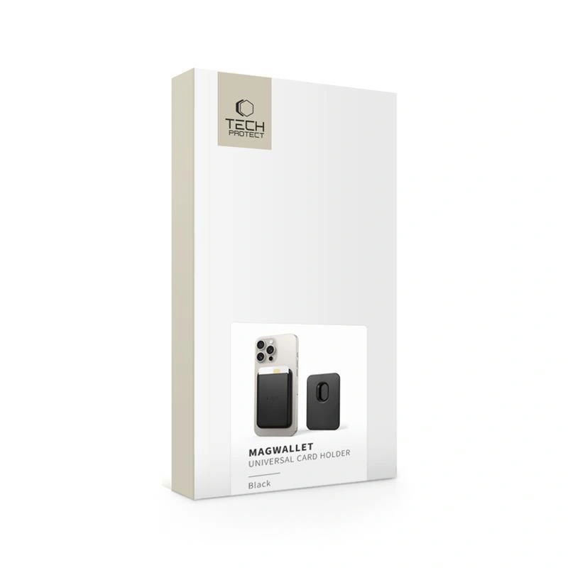 Etui Tech-Protect MagWallet Magsafe na karty - czarne