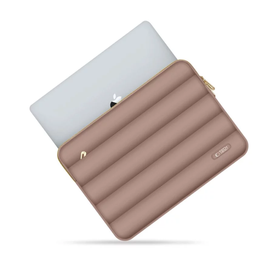 Torba na laptopa 13-14" Tech-Protect Puffy - brązowa