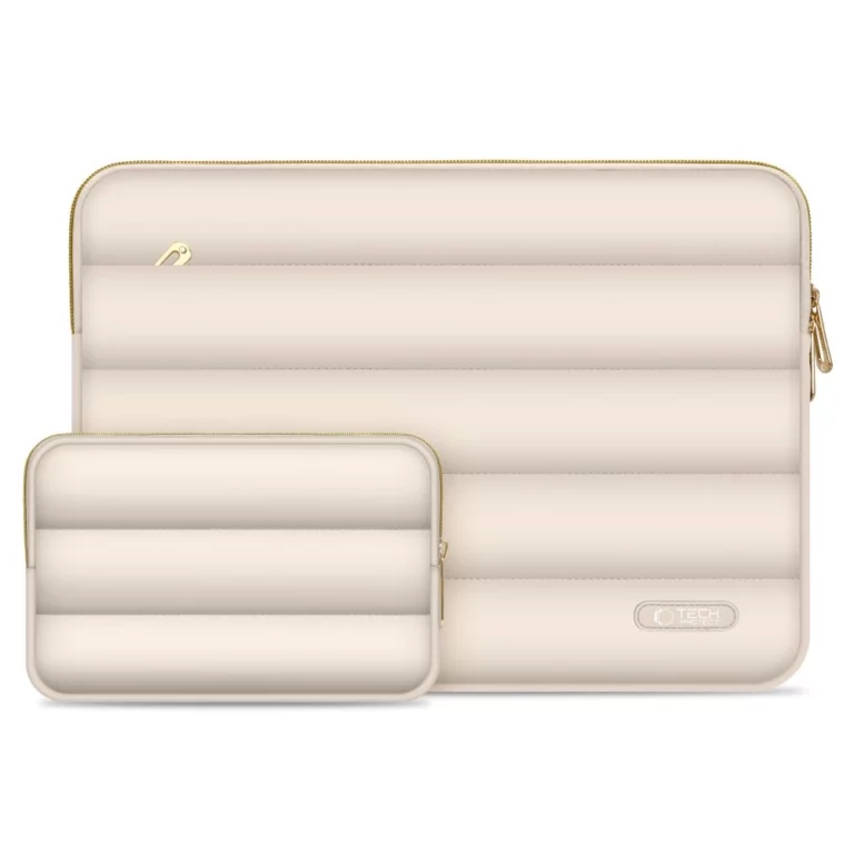 Torba na laptopa 13-14 Tech-Protect Puffy - beżowa