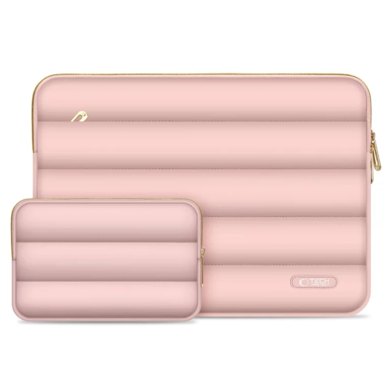 Torba na laptopa 13-14 Tech-Protect Puffy - różowa