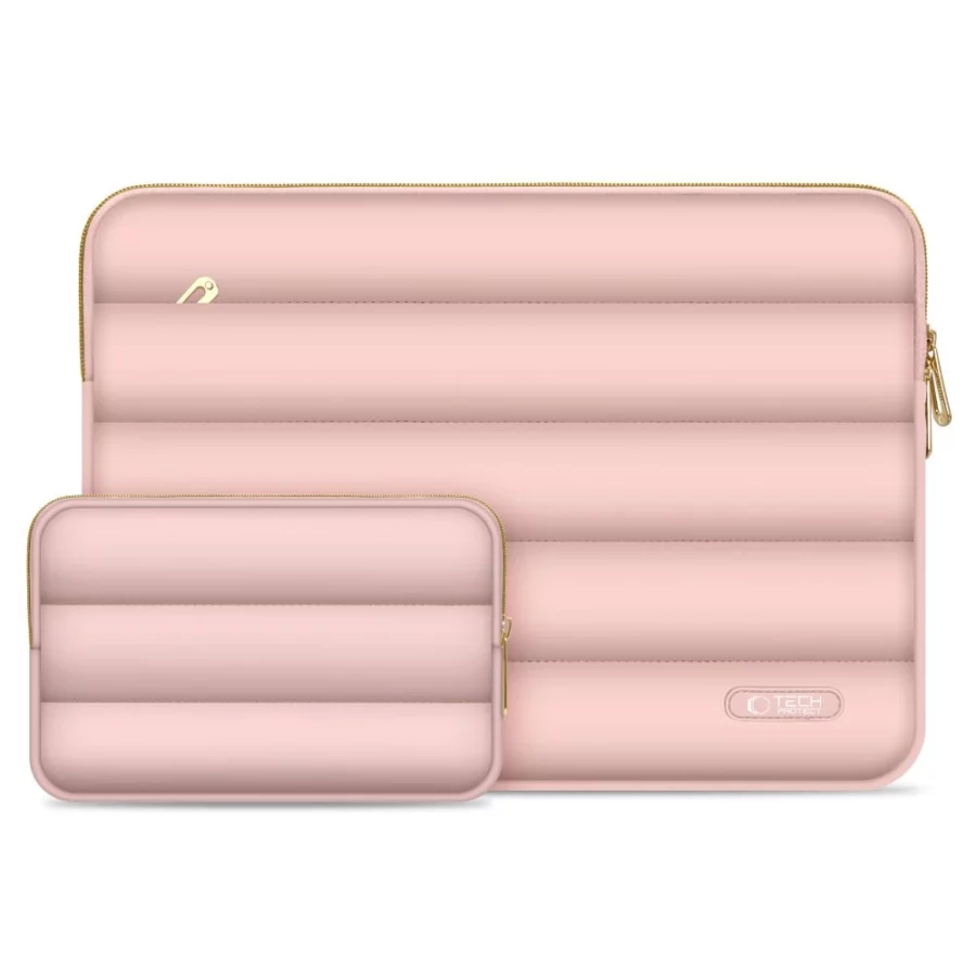 Torba na laptopa 13-14 Tech-Protect Puffy - różowa