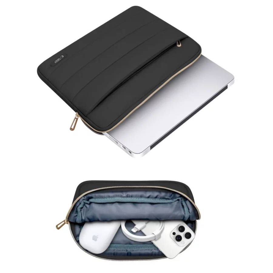 Torba na laptopa 15-16 Tech-Protect Puffy - czarna