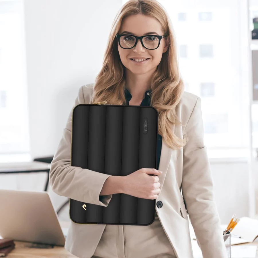 Torba na laptopa 15-16 Tech-Protect Puffy - czarna