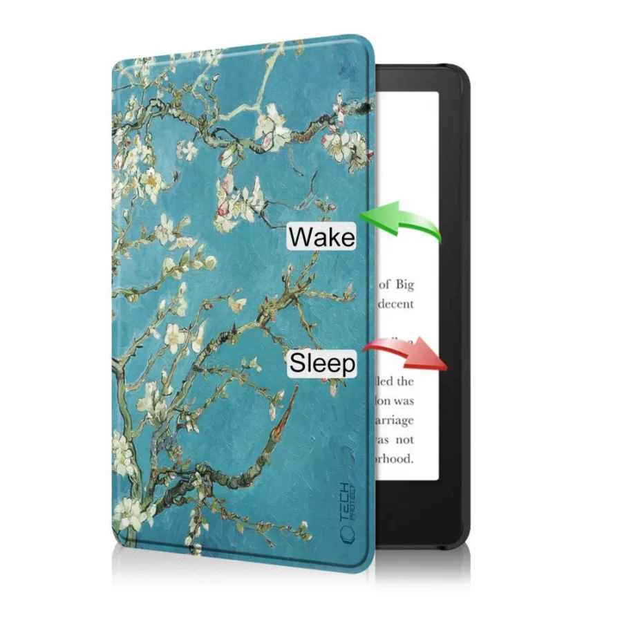 Etui Tech-Protect SmartCase na Kindle Paperwhite VI / 6 / Signature Edition - niebieskie