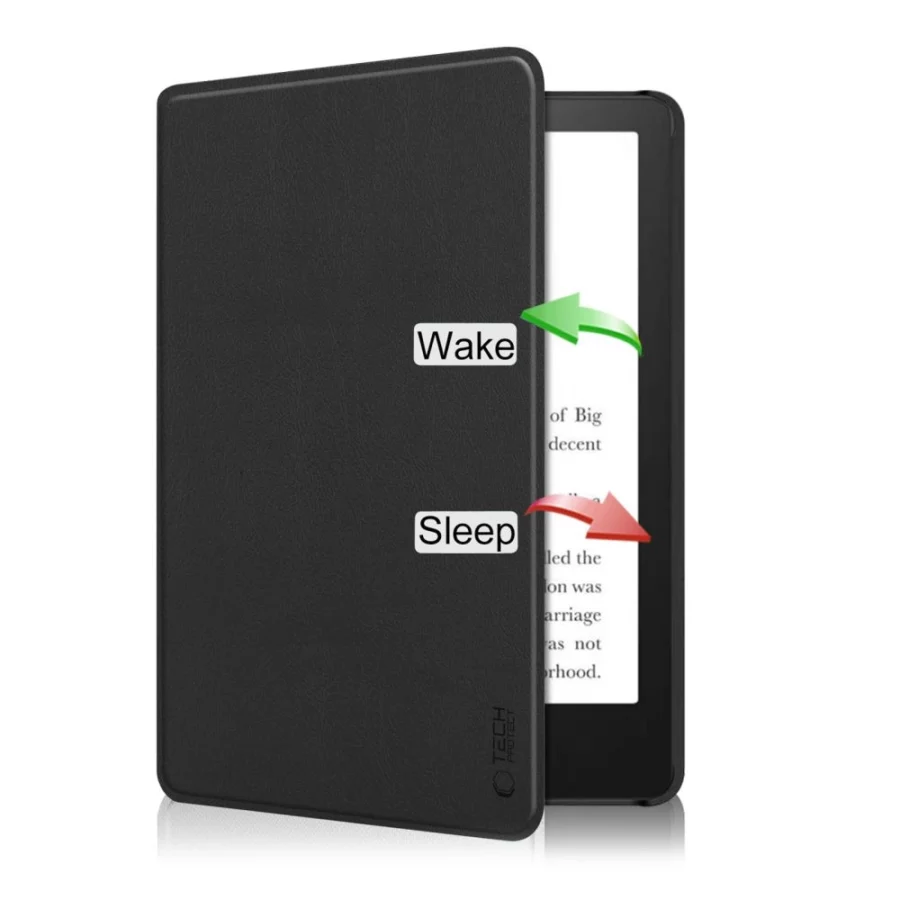 Etui Tech-Protect SmartCase na Kindle Paperwhite VI / 6 / Signature Edition - czarne