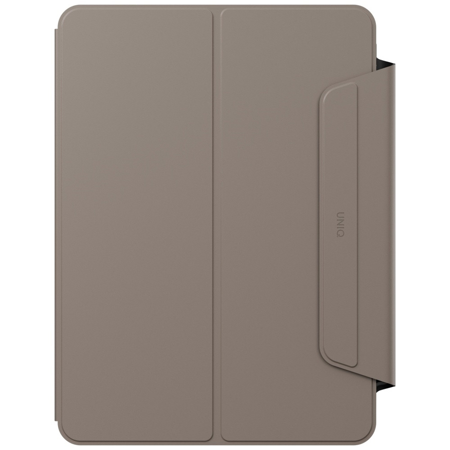 Etui UNIQ Rovus Snapmount Magnetic 360   Rotating Detachable do iPad Air 13" M2/M3 (2024/2025) szary