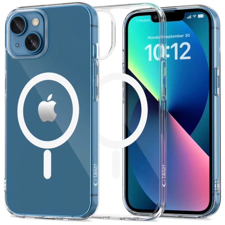 Etui Tech-Protect FlexAir MagSafe na iPhone 13 Mini - przezroczyste