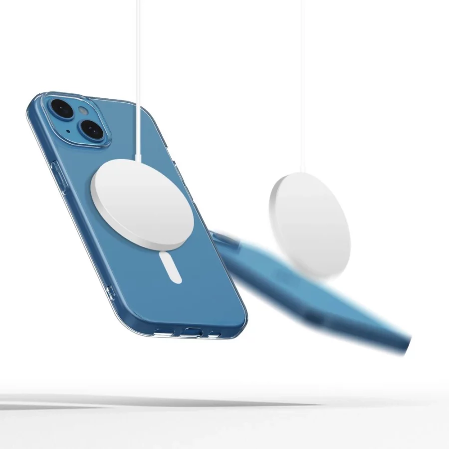 Etui Tech-Protect FlexAir MagSafe na iPhone 13 Mini - przezroczyste