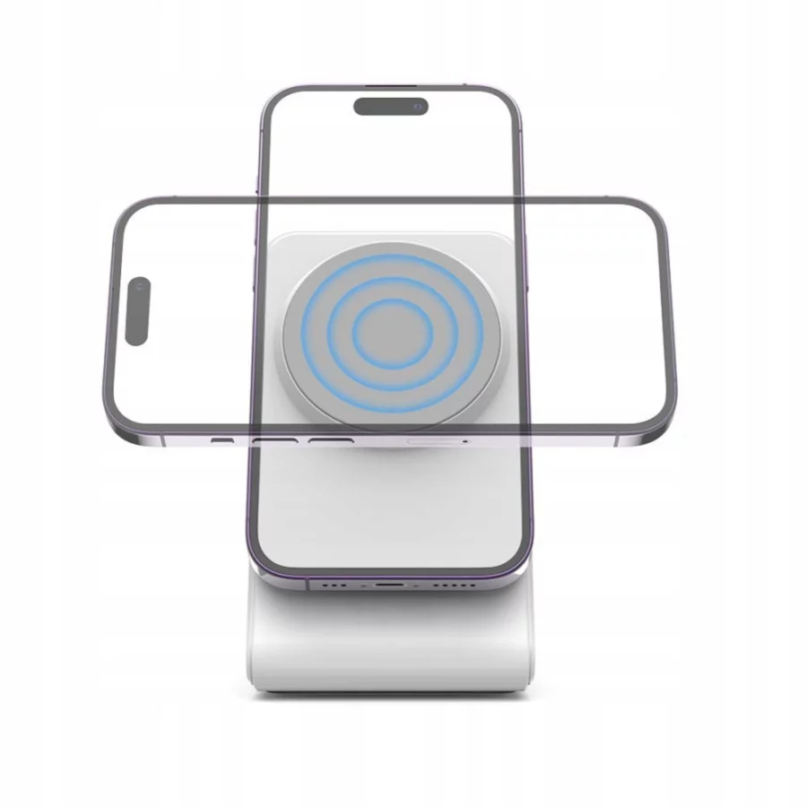 Ładowarka bezprzewodowa Tech-Protect QI15W-A38 MagSafe - biała