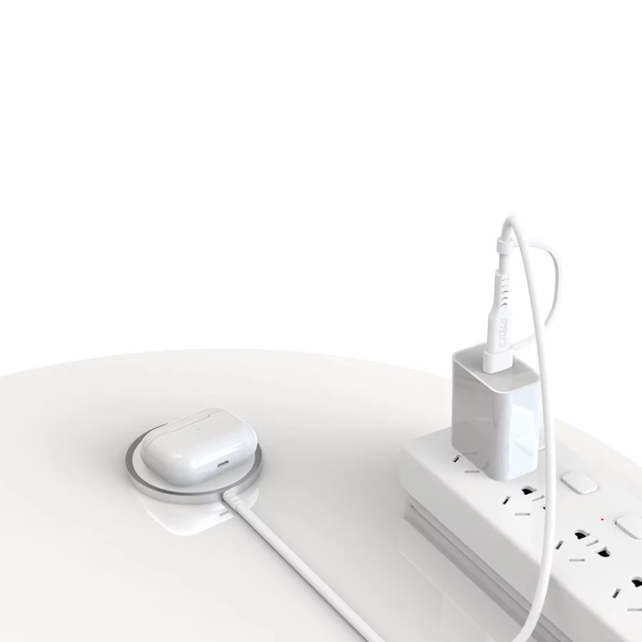 Ładowarka bezprzewodowa magnetyczna Tech-Protect QI15W-A44 z MagSafe - biała