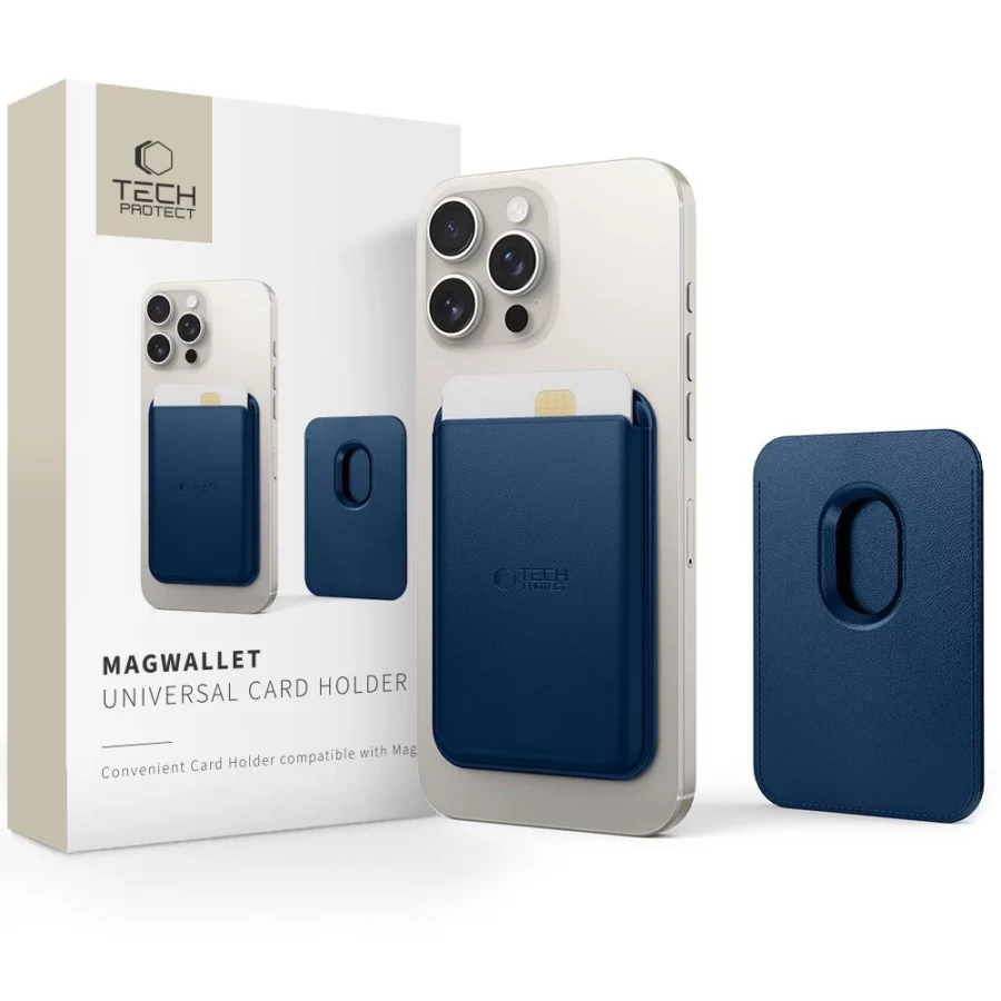 Etui Tech-Protect MagWallet Magsafe - niebieskie