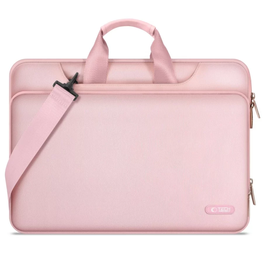 Torba na laptopa 15-16 Tech-Protect Pocket - różowa
