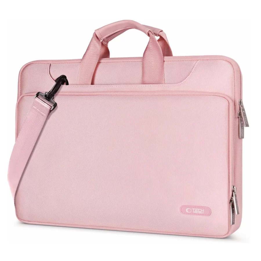 Torba na laptopa 15-16 Tech-Protect Pocket - różowa