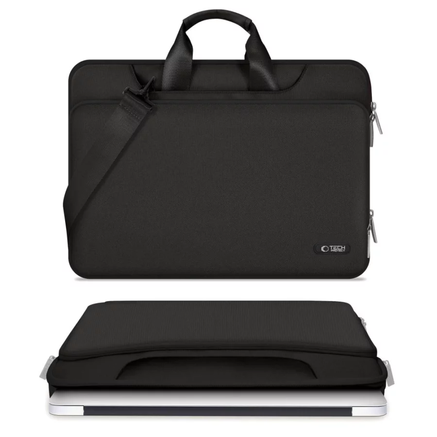 Torba na laptopa 15-16 Tech-Protect Pocket - czarna