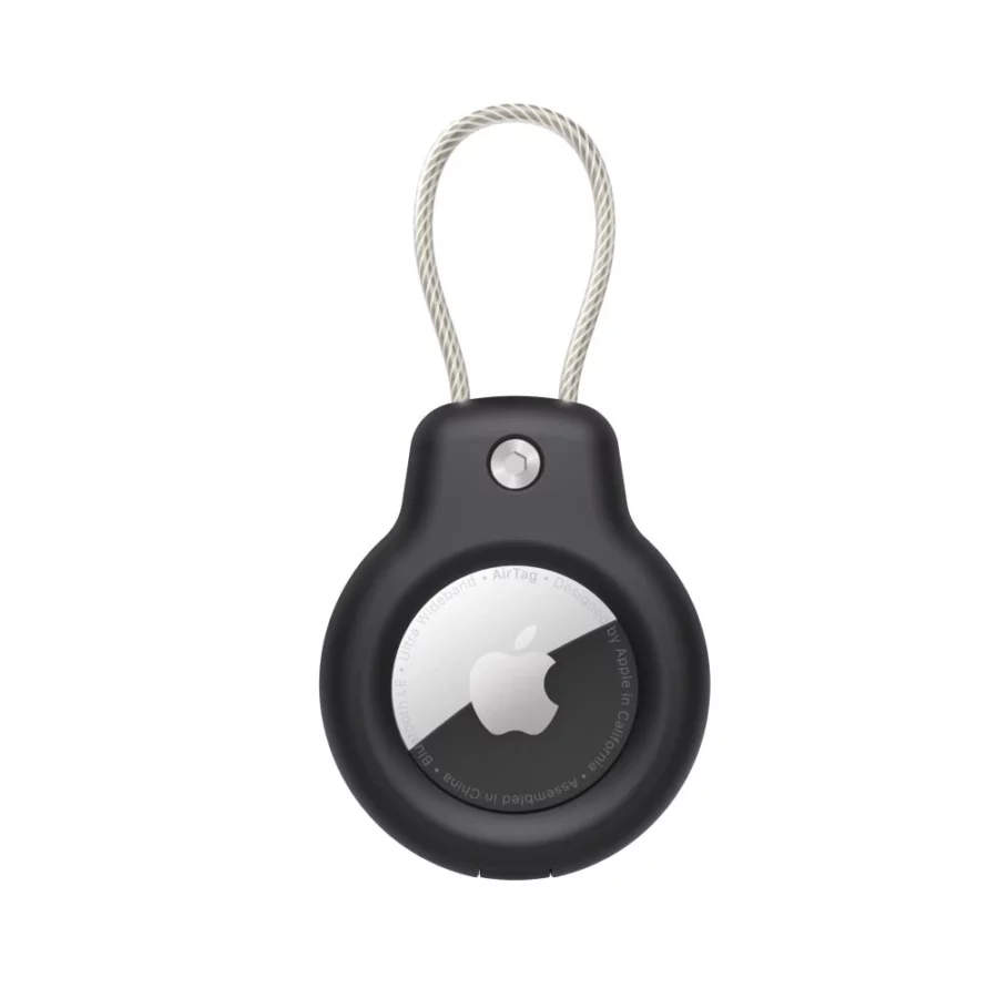 Etui Tech-Protect Rough Vein 2-pack na Apple AirTag - czarne