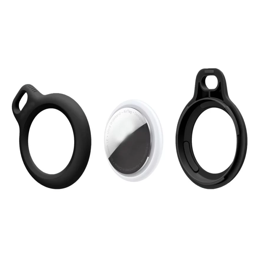 Etui Tech-Protect Rough 2-pack na Apple AirTag - czarne