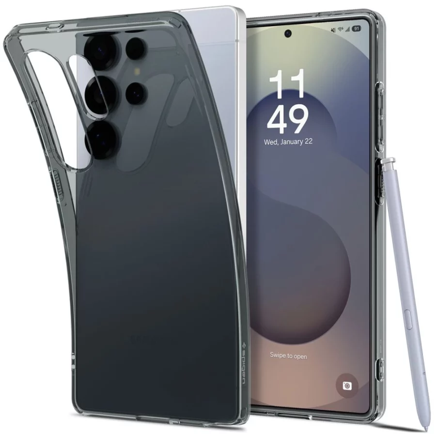 Etui Spigen Liquid Crystal na Samsung Galaxy S25 Ultra - półprzezroczyste