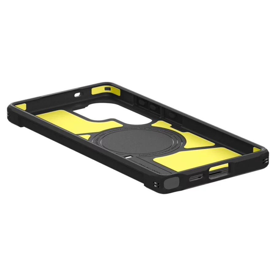 Etui Spigen Tough Armor MagSafe na Samsung Galaxy S25 Ultra - czarne