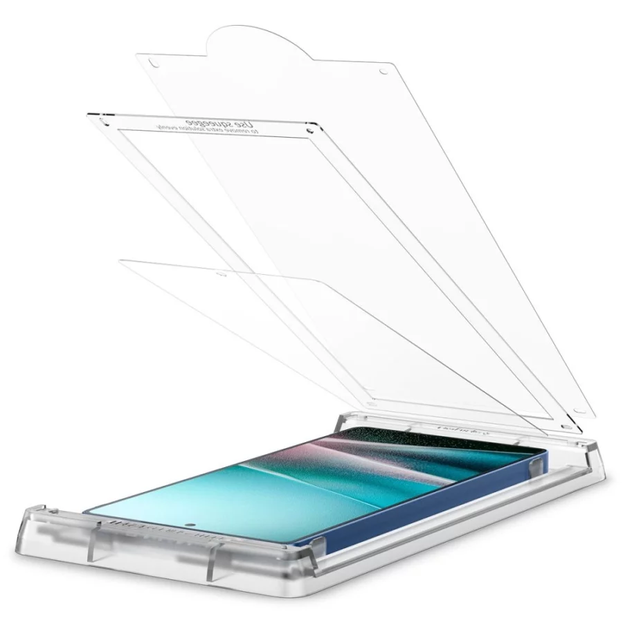 Szkło hybrydowe Spigen Elite Shield EZ FIT na Samsung Galaxy S25 Ultra - przezroczyste
