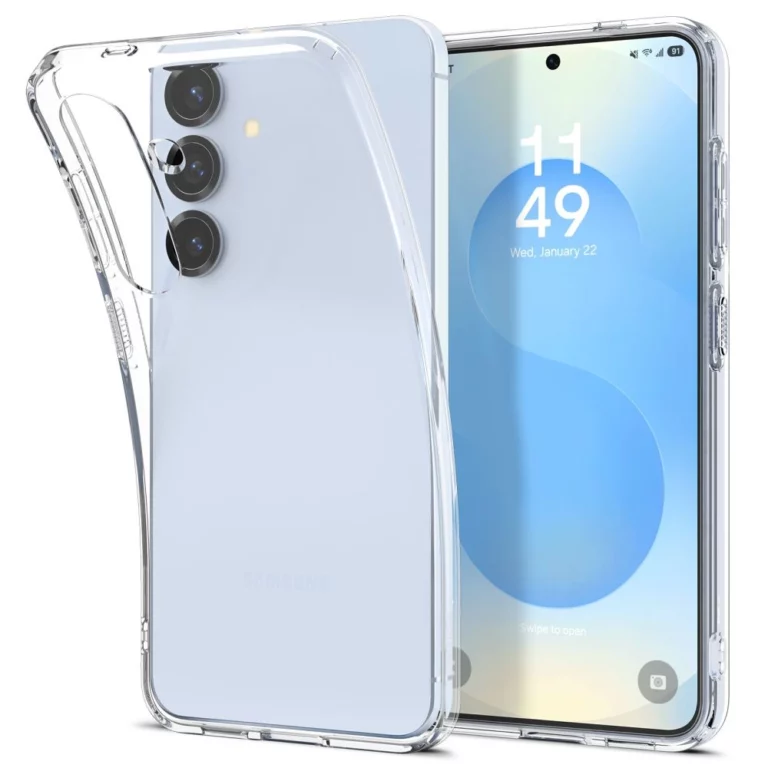 Etui Spigen Liquid Crystal na Samsung Galaxy S25+ - przezroczyste