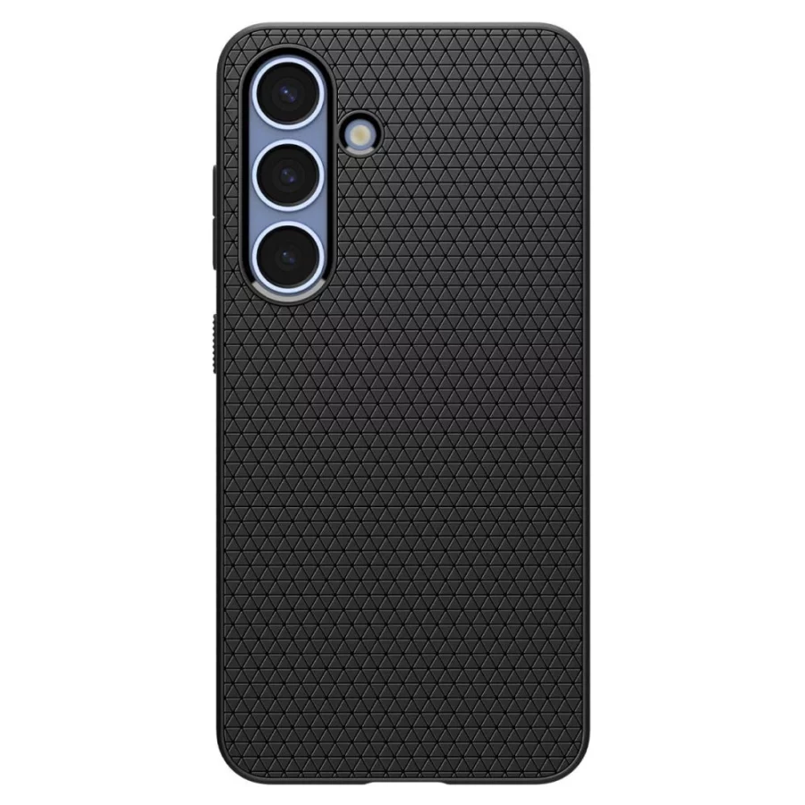 Etui Spigen Liquid Air na Samsung Galaxy S25 - czarny-mat