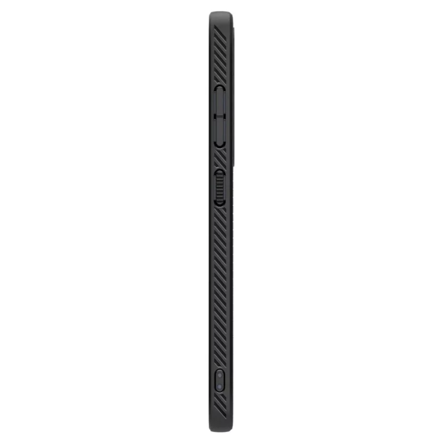 Etui Spigen Liquid Air na Samsung Galaxy S25 - czarny-mat