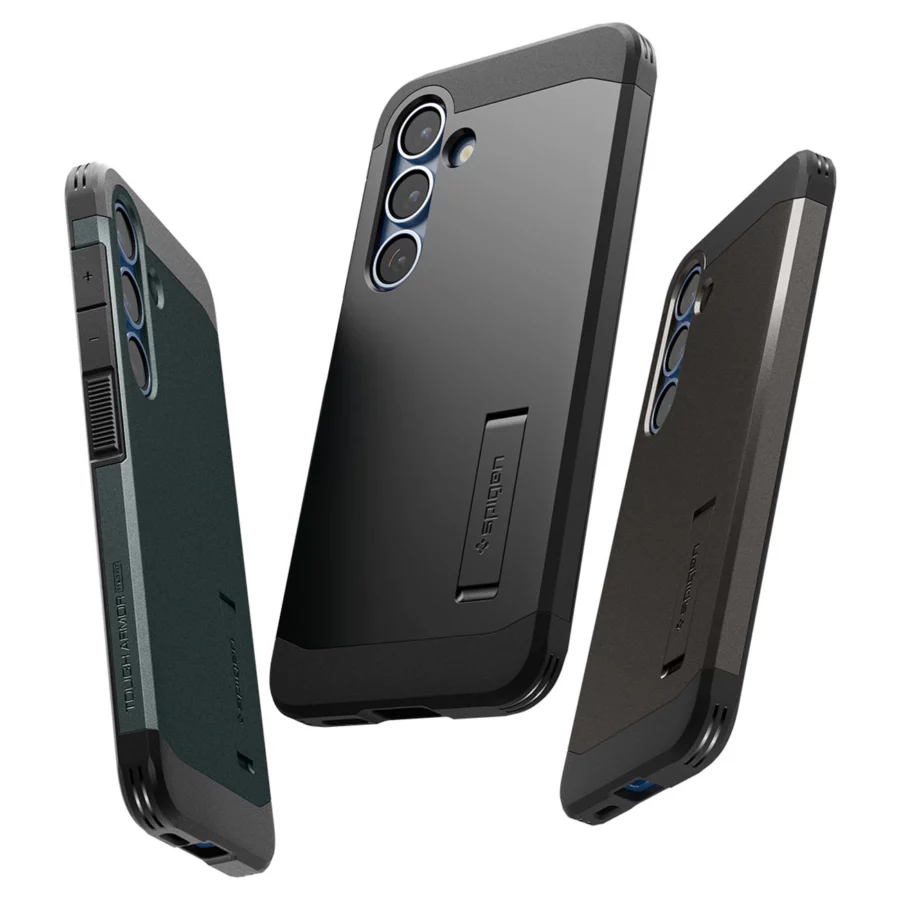Etui Spigen Tough Armor MagSafe na Samsung Galaxy S25 - czarne