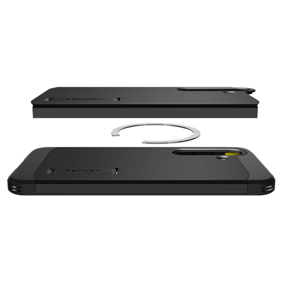 Etui Spigen Tough Armor MagSafe na Samsung Galaxy S25 - czarne