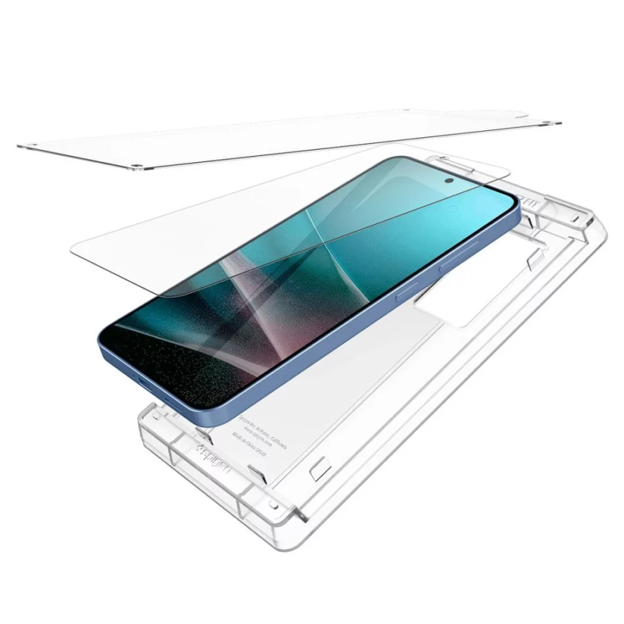 Folia hydrożelowa Spigen ELITE SHIELD EZ FIT na Samsung Galaxy S25 - przezroczyste