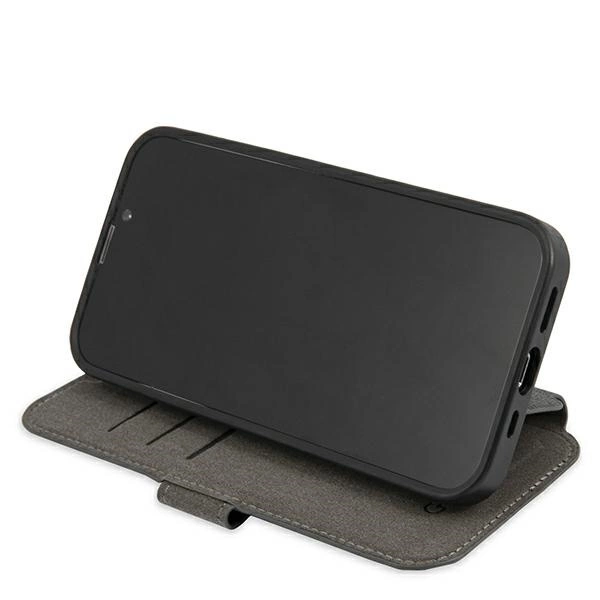 Etui Guess 4G Big Metal Logo na iPhone 13 Pro Max 6,7" - szare