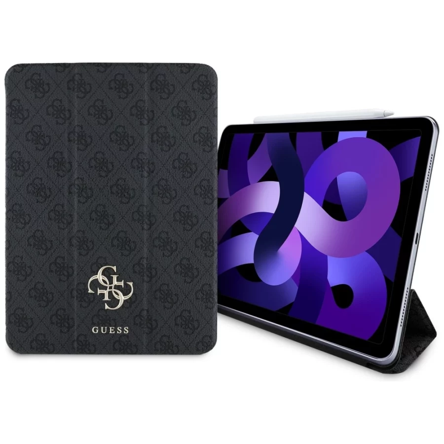 Etui Guess Magnetic 4G Big Logo na iPad Air 11" 2024  - czarne