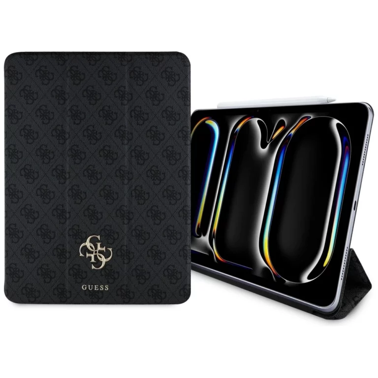 Etui Guess Magnetic 4G Big Logo na iPad Pro 13" 2024 - czarne