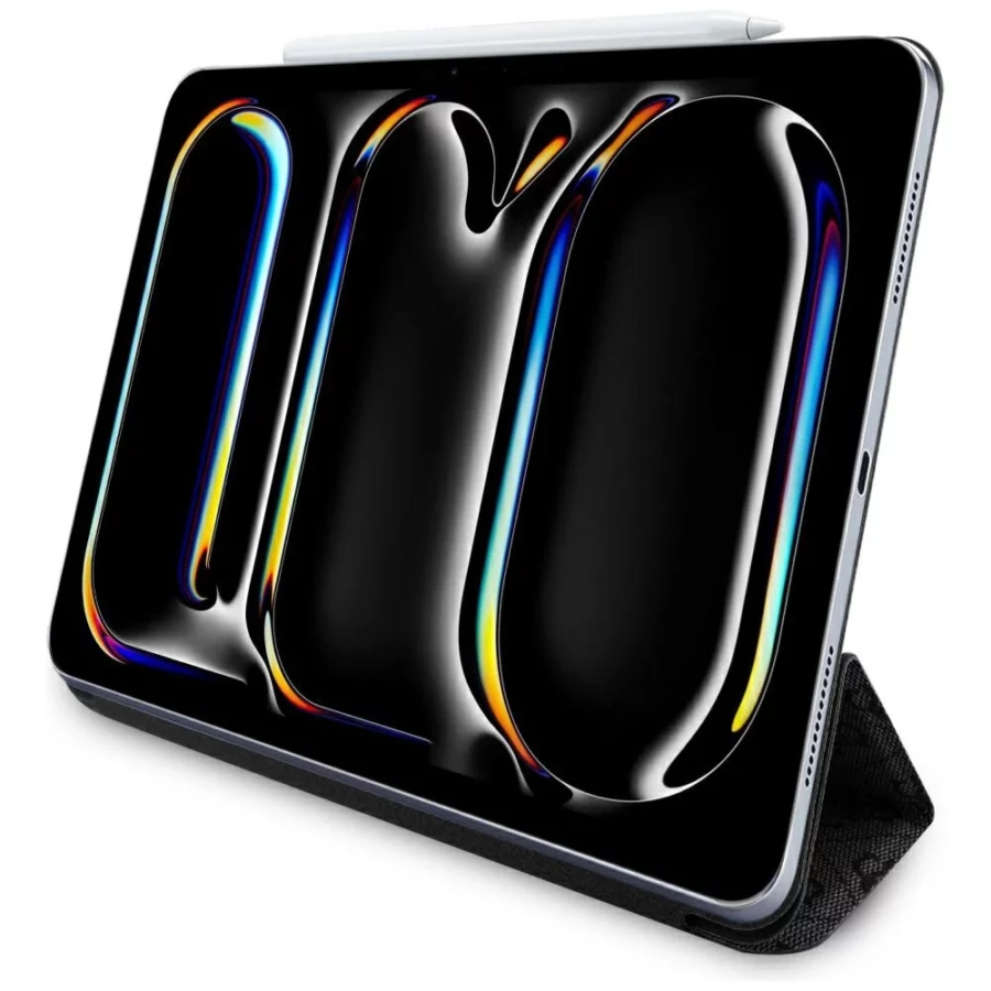 Etui Guess Magnetic 4G Big Logo na iPad Pro 13" 2024 - czarne
