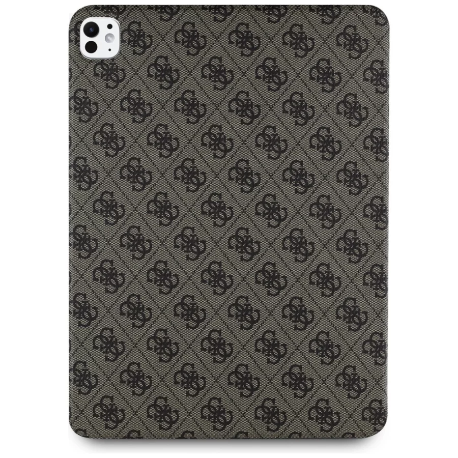 Etui Guess Magnetic 4G Big Logo na iPad Pro 13" 2024 - brązowe