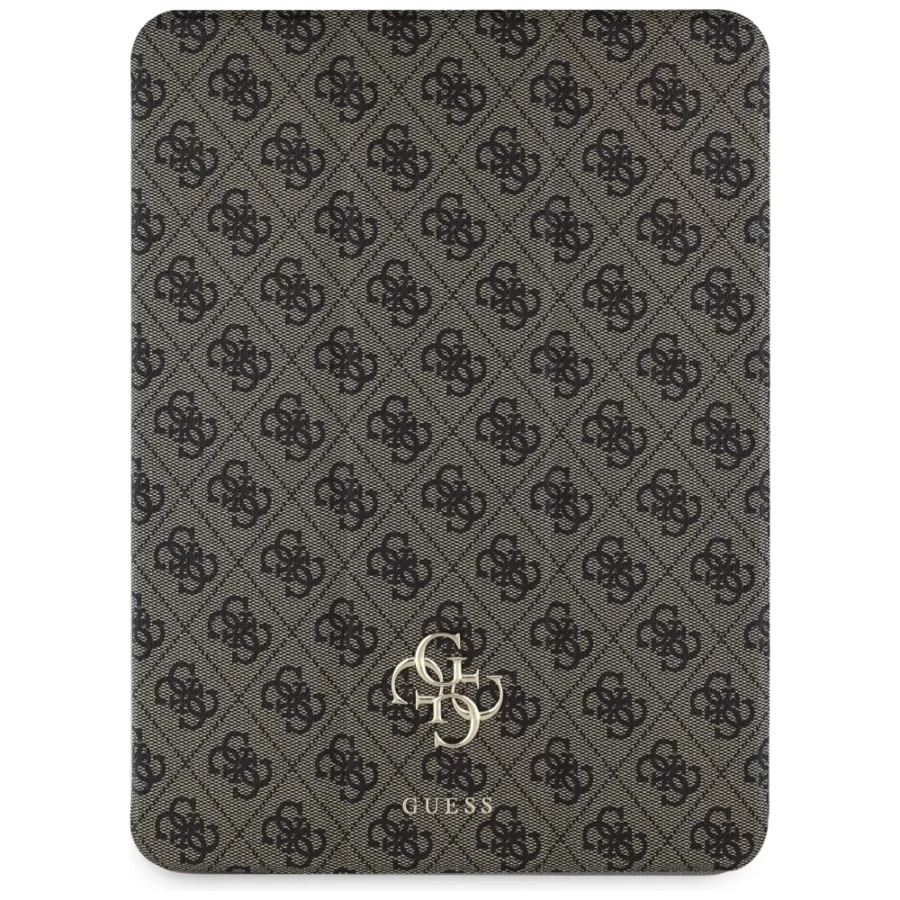 Etui Guess Magnetic 4G Big Logo na iPad Air 13" 2024 - brązowe