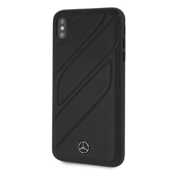 Etui Mercedes New Organic I na iPhone XS Max - czarne
