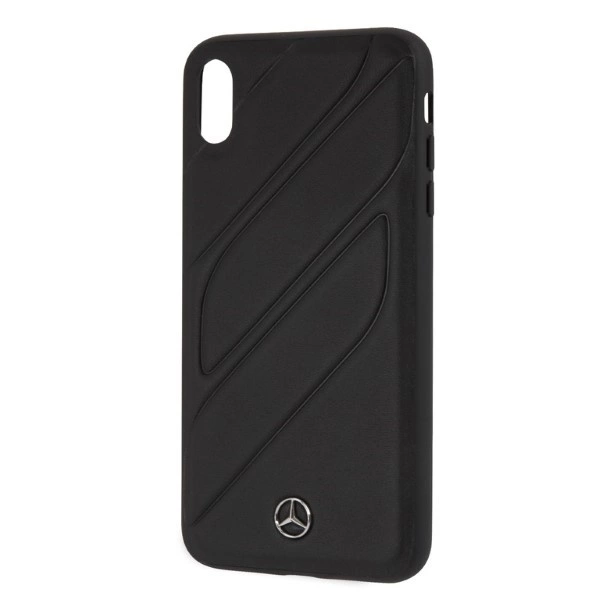 Etui Mercedes New Organic I na iPhone XS Max - czarne