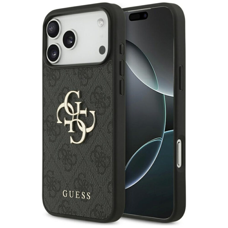 Etui Guess 4G Big Logo do iPhone 17 Pro  Max czarny