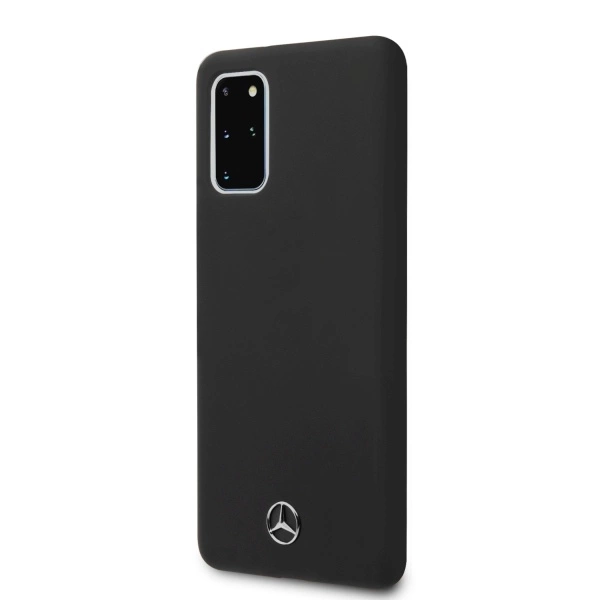 Etui Mercedes Silicone Line na Samsung Galaxy S20+ - czarne
