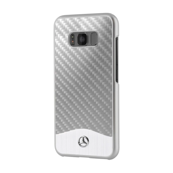 Etui Mercedes Wave V na Samsung Galaxy S8+ - srebrne