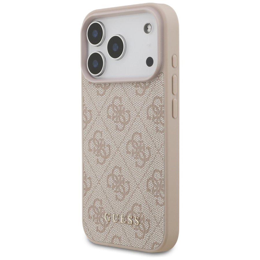 Etui Guess 4G Classic do iPhone 17 Pro   różowy