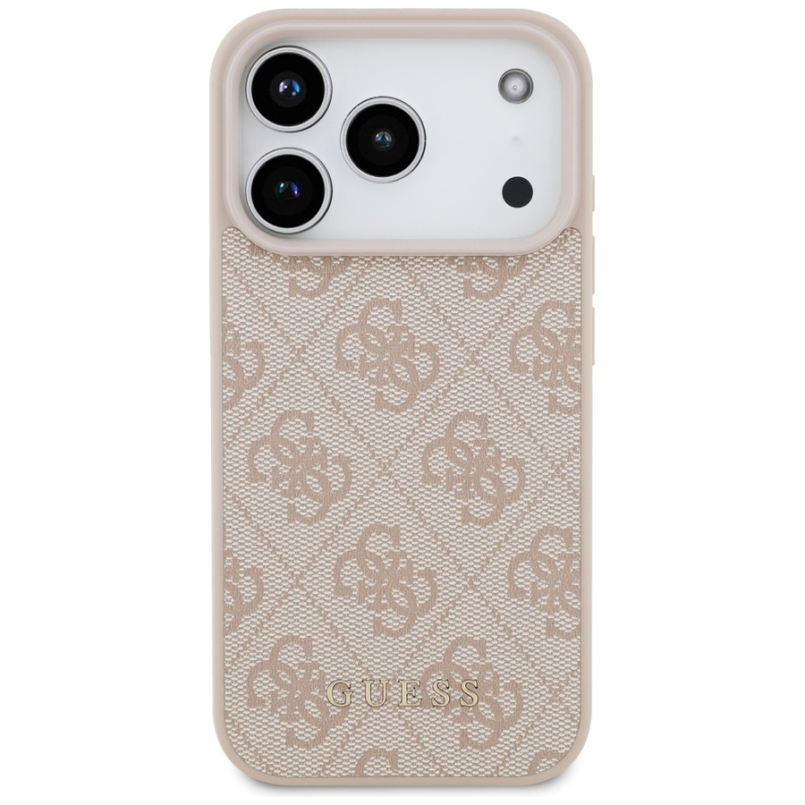 Etui Guess 4G Classic do iPhone 17 Pro   różowy
