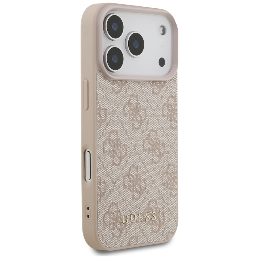 Etui Guess 4G Classic do iPhone 17 Pro   różowy