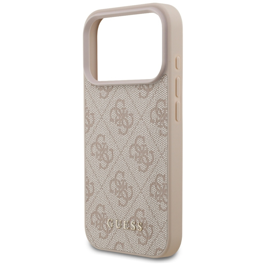 Etui Guess 4G Classic do iPhone 17 Pro   różowy