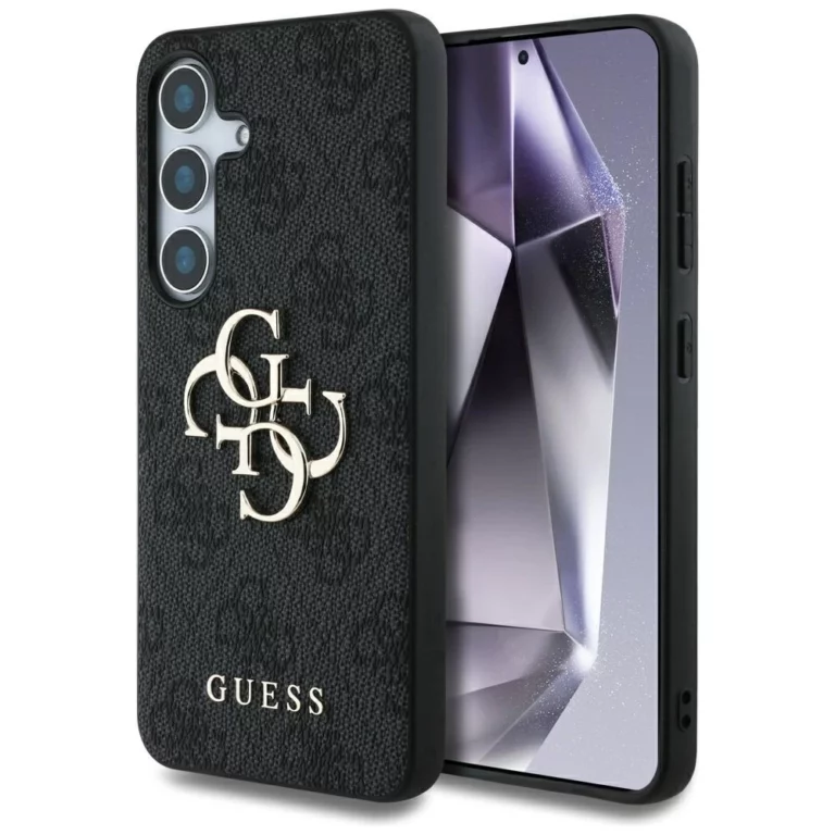 Etui Guess Big 4G Logo Classic Logo na Samsung Galaxy S25 - czarne