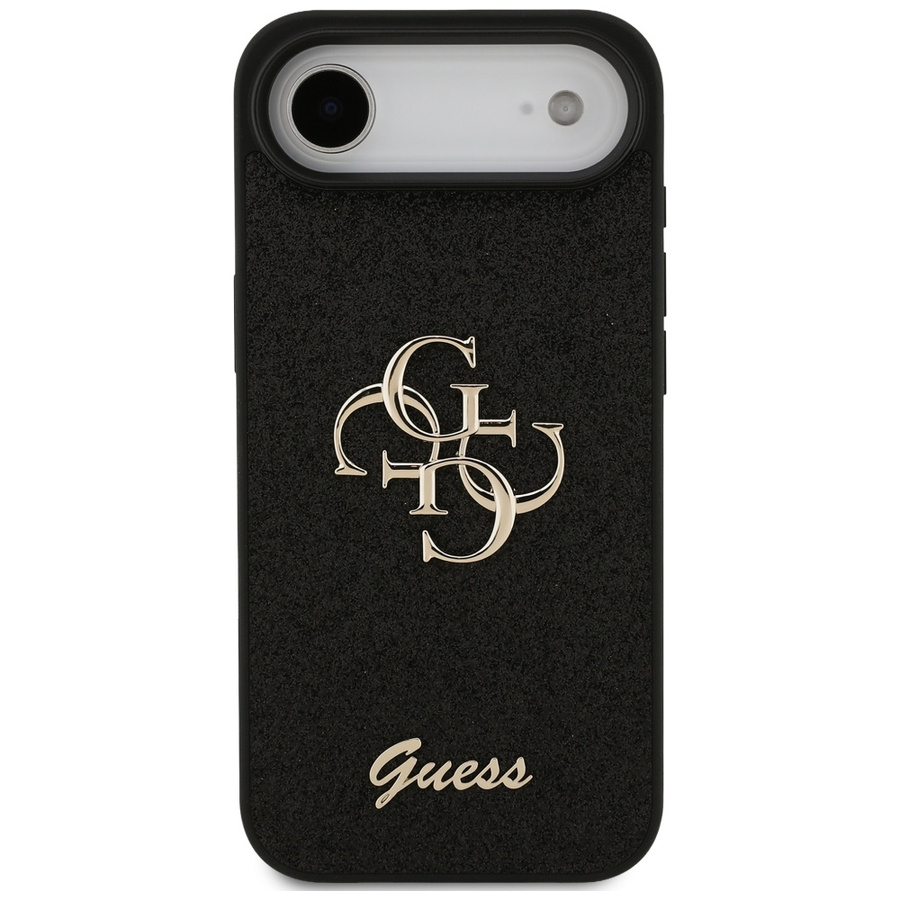 Etui Guess Fixed Glitter Big 4G do       iPhone Air czarny