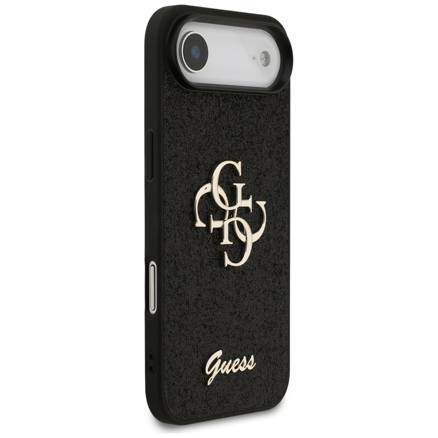 Etui Guess Fixed Glitter Big 4G do       iPhone Air czarny