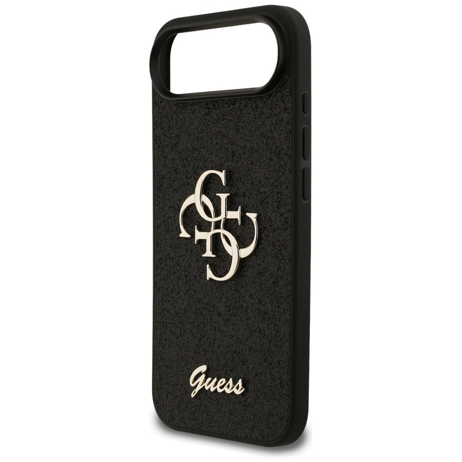 Etui Guess Fixed Glitter Big 4G do       iPhone Air czarny